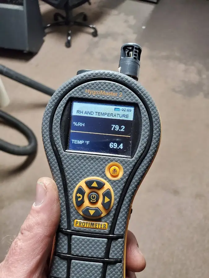 Moisture meter humidity assessment for Mold Remediation & Removal in East Brandywine